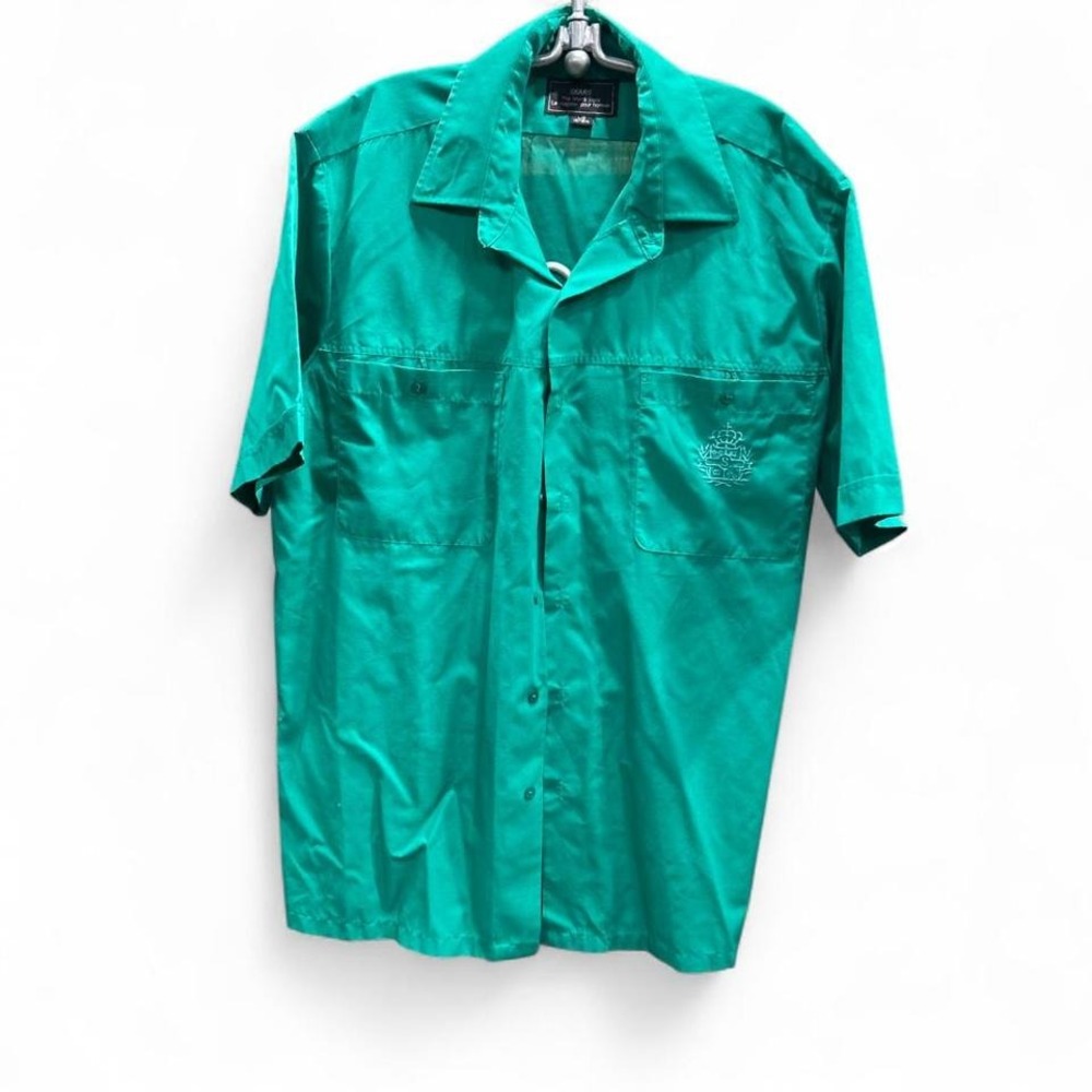 Men's true vintage Sears button up shirt size L (L5)‎ 25" flat
